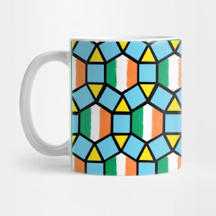 Irish Flag Tessellation Mug